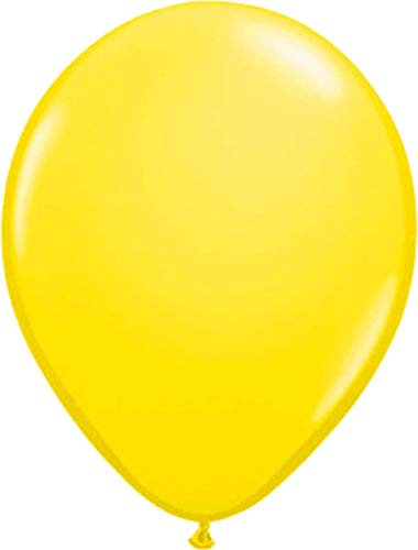 Folat 19103 Gelbe Luftballons/Latexballons 30cm - 50 Stück