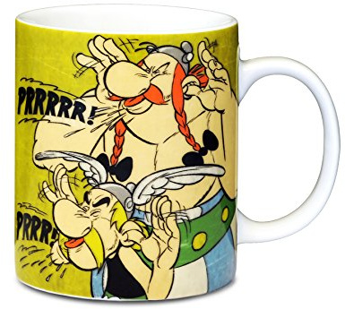 Logoshirt® Astérix & Obélix - Prrrrr I Mug - Tasse à café en porcelaine, 300 ml I Lavable au lave-vaisselle et au micro-ondes I Dans une boîte cadeau I Design original sous licence