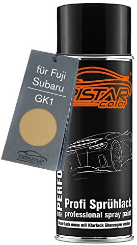 TRISTARcolor Autolack Spraydose für Fuji/Subaru GK1 BBS Gold Metallic | Basislack, Sprühdose 400ml