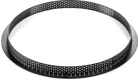 Silikomart Anneau de coupe en plastique perforé résistant à la chaleur 21 cm de diamètre (1 pièce)