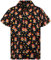 King Kameha Funky-Hawaii-Hemd, Weihnachten, Herren, Kurzarm, Christmas-Stuck-Santa, Schwarz, 6XL