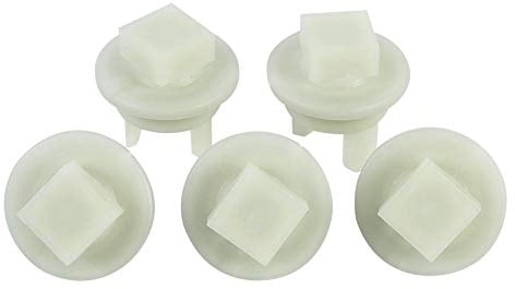 Fdit 5 Stk. Home Küche Fleischwolf Getriebeteile Kunststoff Getriebe Hülse Fleischwolf Zubehör Fit für MEHRWEG VERPAKUNG