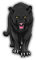 10cm! Klebe-Folie Wetterfest Made-IN-Germany Wütender Schwarzer Panther H2270 UV&Waschanlagenfest Auto-Aufkleber Sticker Decal