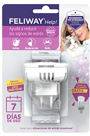 FELIWAY Help! - Ayuda a tu Gato frente a Situaciones de Estrés Ocasional (Difusor + Recambio)