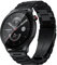 Hiseus Correa Compatible con Amazfit GTR 4/3 / 3 Pro / 2 / 2e / Stratos 3, Elegantes Correa de Metal de Acero Inoxidable de Repuesto Compatibles con Amazfit GTR 2/3/4 (Negro)