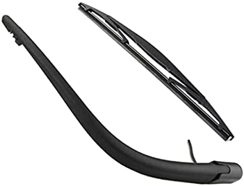 HBZYD Heckscheibe Scheibenwischer Arm & Blatt,Passt für Renault Twingo 1993-2007 310mm Hinten Wischerarm Scheibenwischer Set