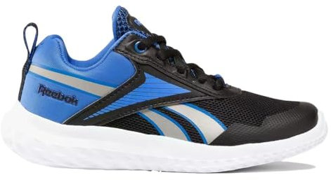 Reebok Rush Runner 5, Zapatillas, Cblack Vecblu Pewter, 27 EU