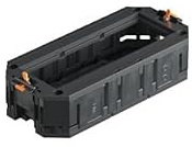 Obo Universalwanne für 3 Mechanismen Modul45 9011 Polyamid, PA Marke