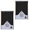 pajoma® Stabkerzen Schwarz - 2x 50 Stück | Höhe 25 cm, Brenndauer ca. 7 Stunden | Duftfrei, vielseitig einsetzbar für Kerzenhalter, Deko & festliche Anlässe