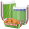 EPHYO Superbowl Einweg-Serviertabletts für Snacks, Chips, Fußball-Motto-Party-Zubehör, Geschirr für Grill, Picknick, Sport, Spieltag, Dekoration, 144 Stück