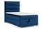 Best For Home Boxspringbett mit Bettkasten Trinity K4-Single Bonellfederkern inkl. Topper (Blau, 100x200)