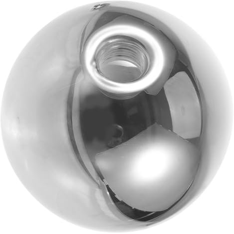 Veemoon Abat-Jour Globe En Verre Clair Abat-Jour En Verre Noir Fumé Lustre Abat-Jour Remplacement Boule Décorative Lampe Couvre Pour G9 Luminaire Appliques Murales Éclairage Suspendu