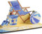 Strandurlaub - Strand 3D-Holzkarte | Geldgeschenke, Maritim, Meer, Flitterwoche, Ostsee, Nordsee, Sylt, Sandstrand, Gute Reise