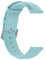 Lederarmband Kompatibel mit Garmin Forerunner 55/Forerunner 158 Armbänder, 20mm Weiche Ersatzriemen Leder Uhrenarmbänder Ersatzarmband Wasserdicht Replacement Armband, Hellblau