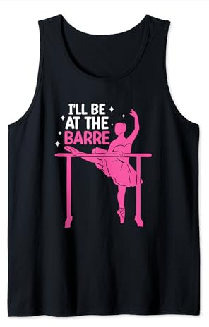 Barre Ballett Ballerina Tanzende Spitzentänzer Theater Tanz Tank Top