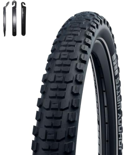 1 x Schwalbe Johnny Watts Performance DD GreenGuard 29 Schwarz mit Reflex 60-622 (29 x 2,35) inkl. Reifenheber