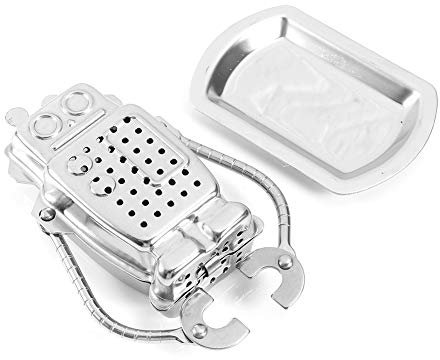 Tee-Ei für Losen Tee, Edelstahl-Tee-Ei, Teesieb, Stahl-Teekugel, Rostfreier Teeblattfilter, Tee-Ei, für Küche, Büro, Zuhause, Wohnzimmer