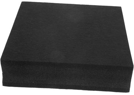 Hoement Soundproof Foam Pad for Subwoofer Acoustic Isolation Stand 3-layer Sound Absorption Board Easy Install for Studio