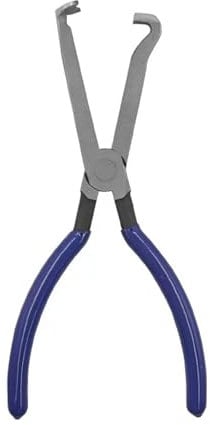 Qinlenyan Electrical Disconnect Pliers Multi Functional Disconnect Pliers with Ergonomic Handle 7.8 Inch Fuel Line Pliers Automotive Electrical Connector Disconnect Pliers Repair Tools Blue