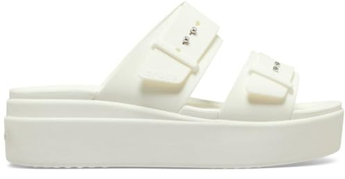 Crocs Women's Brooklyn Buckle Low Wedge Clog
