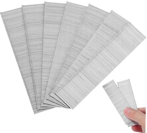 DECOMELODY Boîtes de Clous de Finition Galvanisés en Acier Clous à Bois pour Menuiserie et Réparation