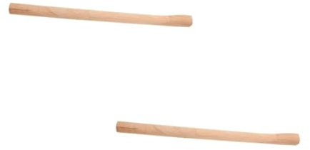 YARNOW 2st Hackenstiel Knoten Dekoration Herzförmige Schlüsselanhänger Kleines Bidet Antikollisions-Bidet Messergriff Manuelle Hacke Ersatzset Hängende Schlüsselanhänger Brown Holz