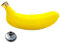 Krmoau Bottiglie di vino vuote | 150 ml bicchiere da champagne a forma di banana | borraccia portatile per escursioni campeggio viaggi pesca bottiglia decorativa