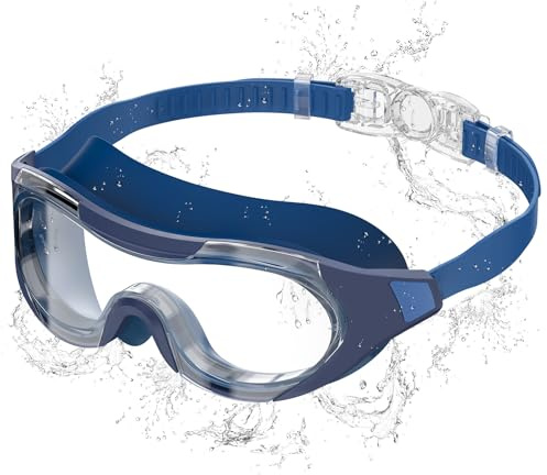 Seaflar Lunette Piscine Adulte Large Monture AntibuéE Protection UV