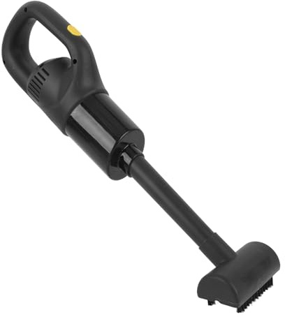 Aspirateur Balai sans Fil Puissant 50000PA Aspirateur Main Portable pour Voiture Maison Bureau Leger ABS 46cm (Noir)