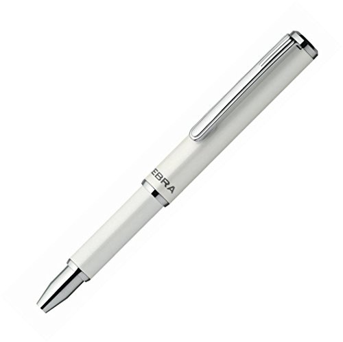 Zebra SL-F1 Mini-Kugelschreiber, 0,7 mm, schwarzes Gehäuse weiß