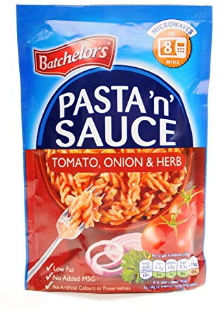 Batchelors Pasta 'N' Sauce Tomato, Onion & Herb Flavour, 110g (Pack of 2)