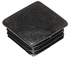 Old-Harvest 4er Set Endkappen Abschlußkappen Schutzkappen Stopfen Verschluß Abdeckkappe Kappe für Pfosten vierkant Rohr Regal Zaun Spriegel Bordwand Neu (40x40mm)