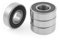 sourcing map 4 Stück 6204RS Gummi geschirmt tiefe Rillenkugellager 20mm x 47mm x 14mm