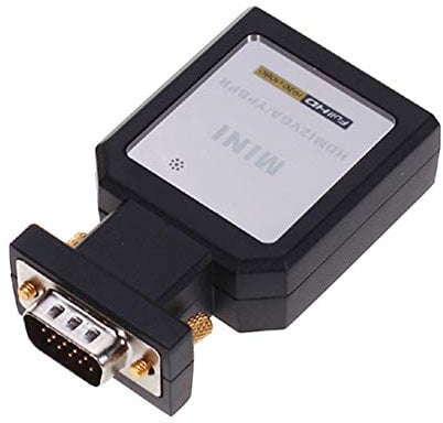 B10C HDMI zu YPbPr + VGA Konverter Adapter 1080P Full HD – HDMI auf RGB YPbPr + R/L Audio für TV, Beamer, Projektor, Monitor
