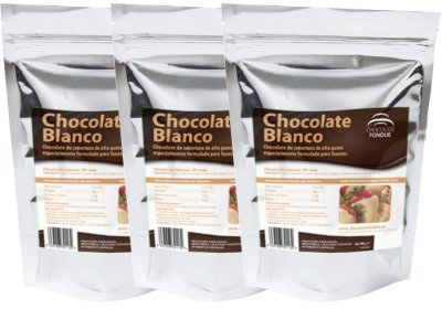 Chocolate blanco para Fuente de Chocolate (3x2,5 Kg)