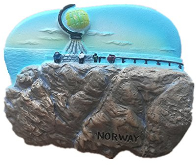 3D Norwegen Souvenir Kühlschrankmagnet, Heim- und Küchendekoration, Norwegen Kühlschrankmagnet