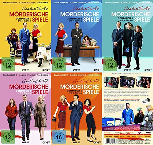 Agatha Christie - Murderous Games - Season 1 2 3 4 5 - TV Series 10 DVD Collection