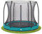 Salta Comfort Edition Ground - Bodentrampolin mit Sicherheitsnetz - ø213cm - Rund - Grün