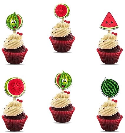 Seyal® Watermelon Cupcake Topper
