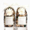 AlaTyche Mini sachets de pot-pourri parfumés à la vanille, fleurs séchées, sachet de pétales de parfum d'intérieur, décoration de vase (caramel blanc)