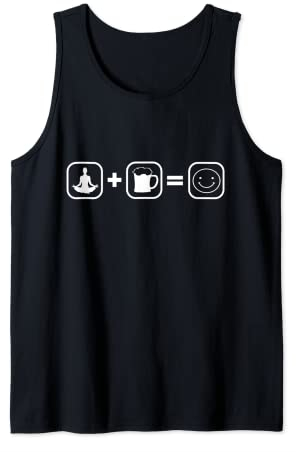 Yoga und Bier - Ich liebe Yoga Yoga Damen Yoga Tank Top