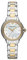 Emporio Armani Uhr für Damen , Dreizeiger Uhrwerk, 32MM Silber Recycled Edelstahl (Mindestens 50%) Gehäuse mit einem Recycled Edelstahl (Mindestens 50%) Armband, AR11524