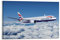 YIBIN Luftfahrt-Poster, British Airways Plane Long Haul Poster, dekoratives Gemälde, Leinwand, Wandposter und Kunstbild, modernes Familien-Schlafzimmer, Dekoration, Poster, 40 x 60 cm