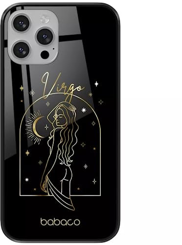 Babaco ERT Group Handyhülle für Apple iPhone 13 Original und offiziell Lizenziertes Muster Zodiac Woman 006 aus gehärtetem Glas, optimal an die Form des Handys angepasst, Schutzhülle