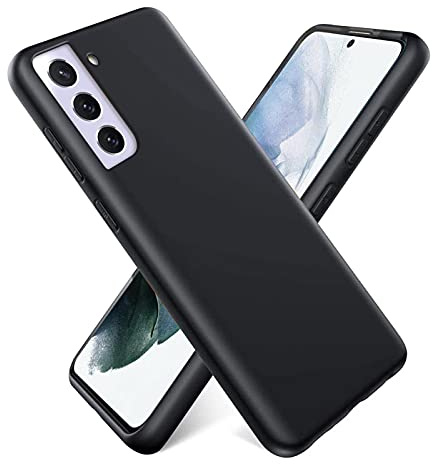 CoolGadget Silikon Hülle für Samsung Galaxy S23 Plus Stoßfest Schwarz