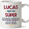 MUGFFINS Tazas Personalizadas para INGENIERO NAVAL hombre - En Español - Eres Súper - 11 oz / 330 ml - Regalo Personalizable original y divertido