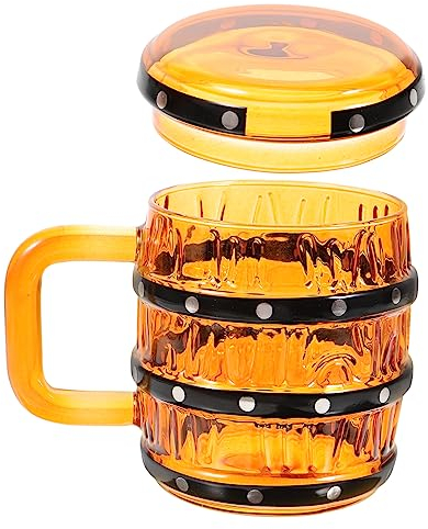 TOPBATHY Tasse A Cafe Chope De Bière Pirate Bière De Racine De Tasse Chope De Bière Viking Tasse Créative Tasse Deau Claire Gobelet De Baril De Whisky Tasse De Café Au Coupe Ménage Un Verre