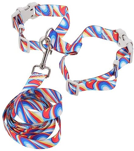 Milisten Cat Harness Leash for Kitten Small Cat Lightweight Traction Rope Buckle Outdoor Fashionable and Stylish for