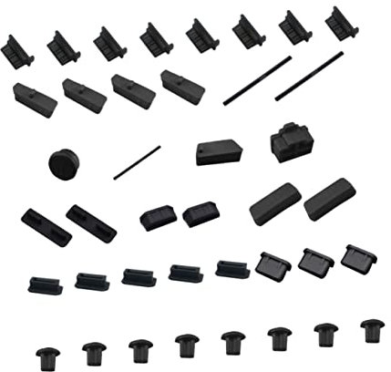 SECFOU 40stücke Silikon Stopfen Für Computer Motherboard Schnittstellen Schutz Abdeckung Stopper Gegen Feuchtigkeit Und Staub Einfach Zu Reinigen