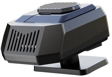 YIZITU Chauffage de fenêtre de voiture convivial - Désembuage - Dégivreur d'air chaud - Avec port de charge USB - Convient pour le conducteur